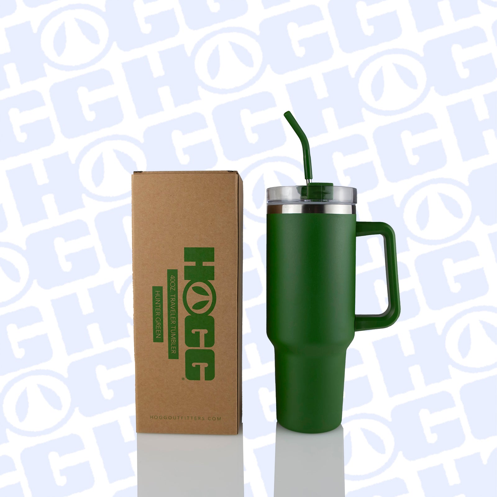40 oz Powder-Coated Travel Tumbler