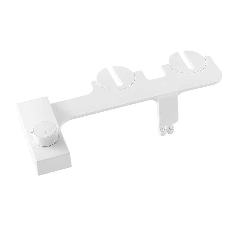 Ultra-Thin Bidet with Dual Nozzles – Battery-Free
