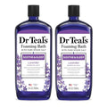 Dr Teal’s Foaming Bath with Pure Epsom Salt – Soothe & Sleep Lavender (34 fl oz, Pack of 2)