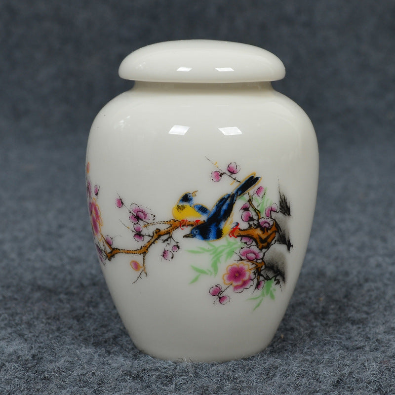 Ceramic Tea Canister and Storage Jar – Bottle Shape Design