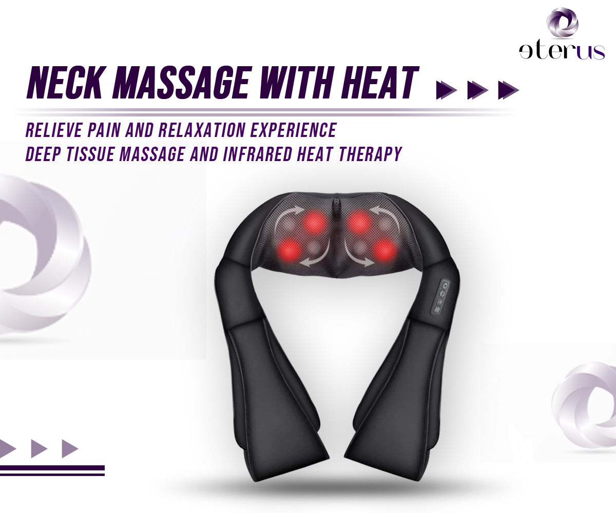 Neck & Shoulder Massager with Heat