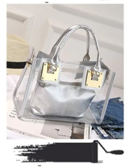 Transparent Jelly Crystal Handbag