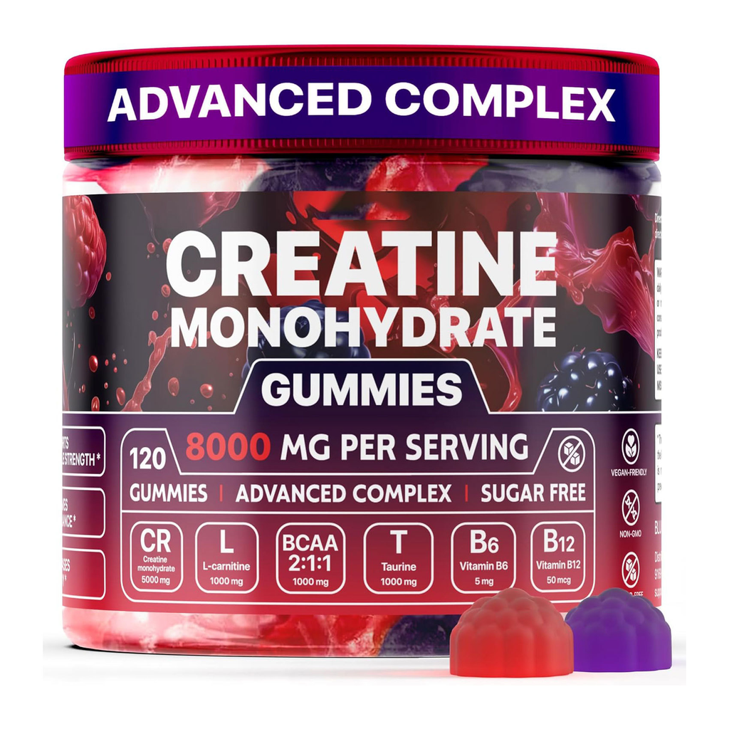 Muscle Boost Gummies – Creatine & Vitamin Support
