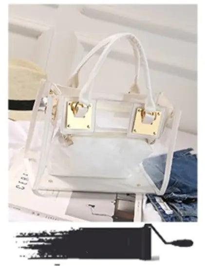 Transparent Jelly Crystal Handbag