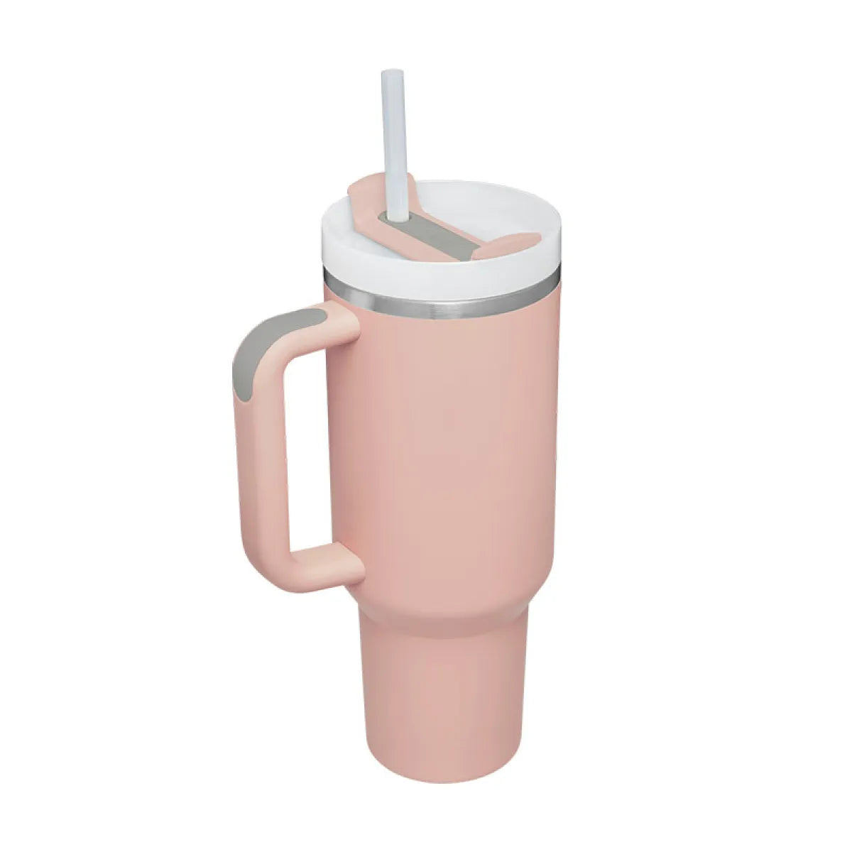 40 oz Stainless Steel Spill-Proof Insulated Tumbler with Straw