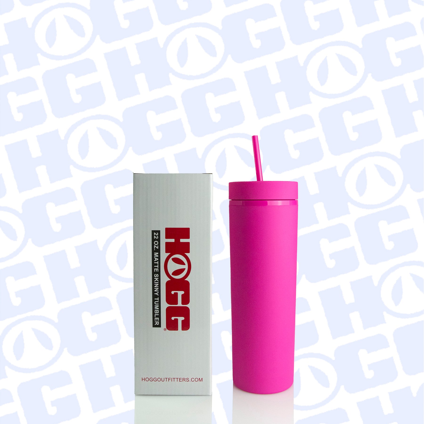 22 oz Matte Skinny Tumbler