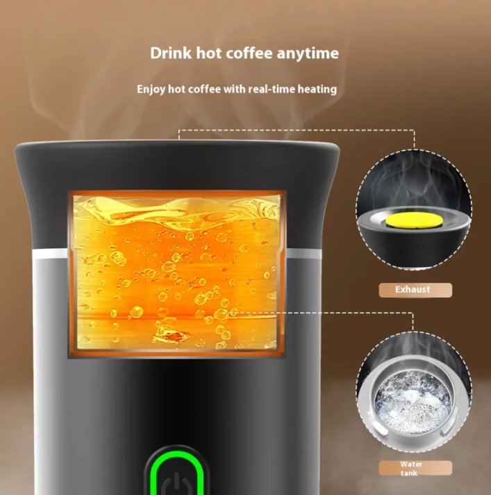Portable Coffee Maker – BrewGo Capsule Coffee Machine
