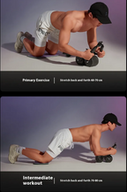 Automatic Rebound Abdominal Wheel – Core Trainer (Stability Assist)