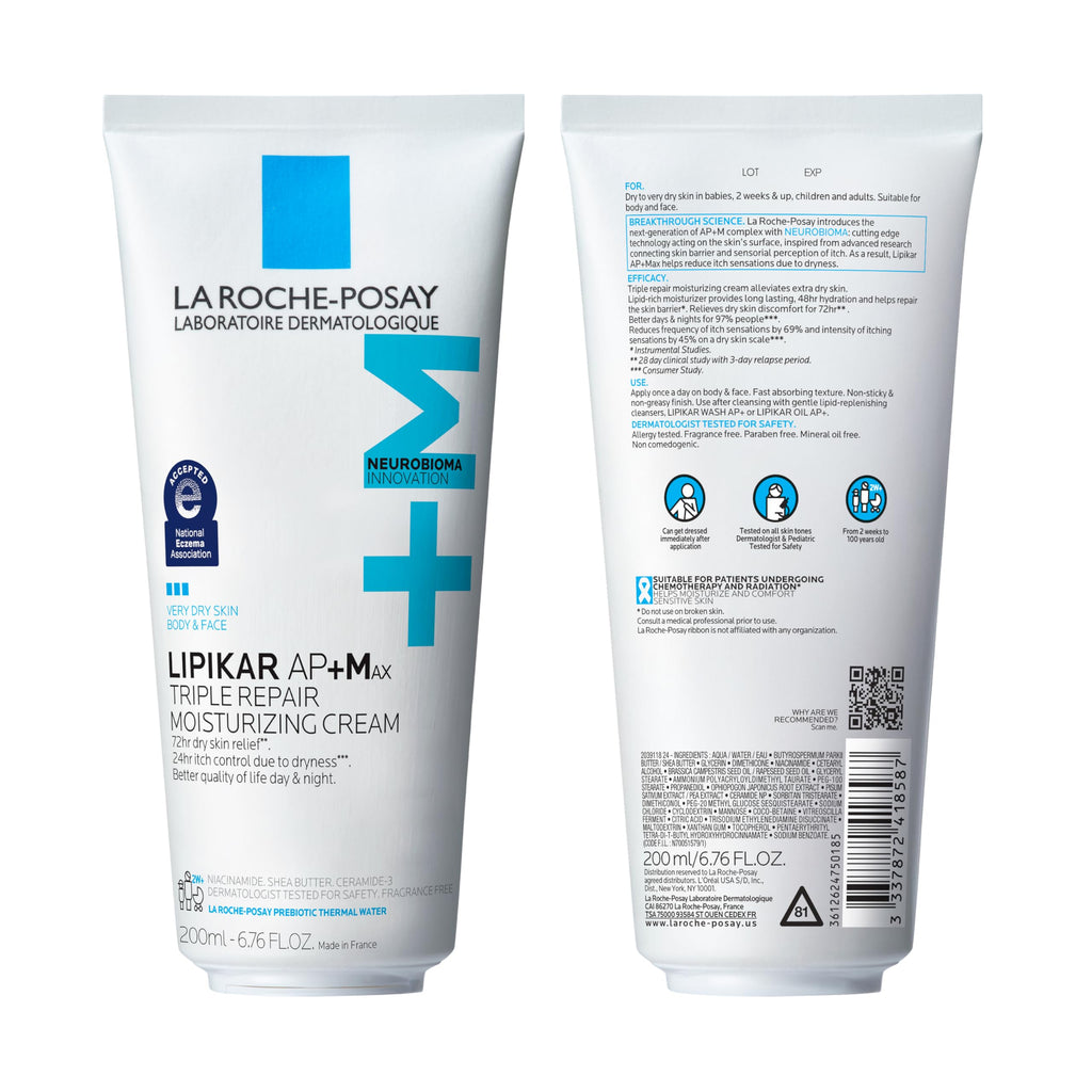 La Roche-Posay Lipikar AP+MAX Triple Repair Moisturizing Cream