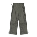 Men’s Wrinkled Drawstring Cargo Pants