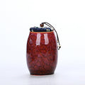 Ceramic Airtight Tea Canister with Reactive Glaze