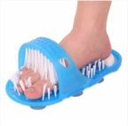 Shower Foot Scrubber Slippers – Hands-Free Cleaning & Massage