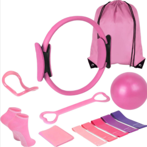 13-Piece Yoga & Pilates Set – Full Body Fitness Kit