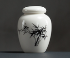Ceramic Tea Canister and Storage Jar – Bottle Shape Design
