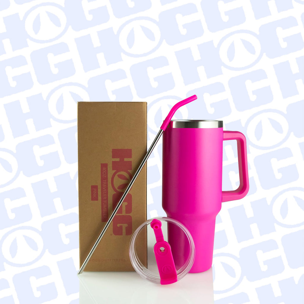 40 oz Powder-Coated Travel Tumbler