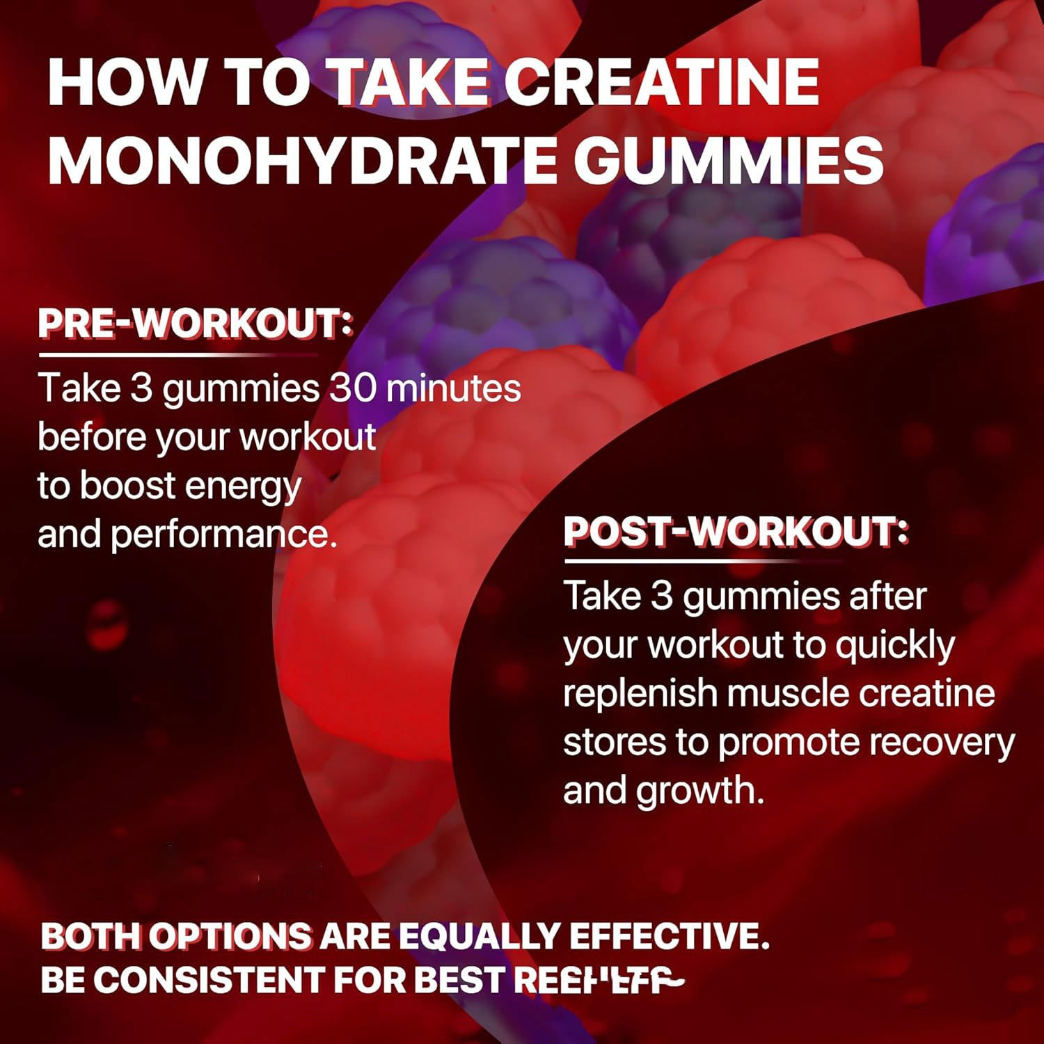 Muscle Boost Gummies – Creatine & Vitamin Support