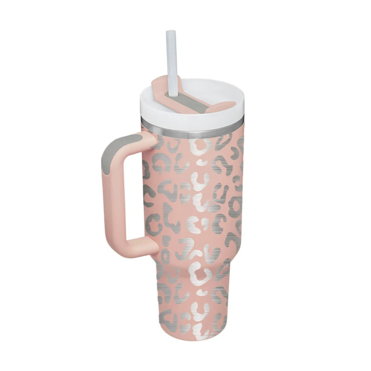 40 oz Stainless Steel Spill-Proof Insulated Tumbler with Straw