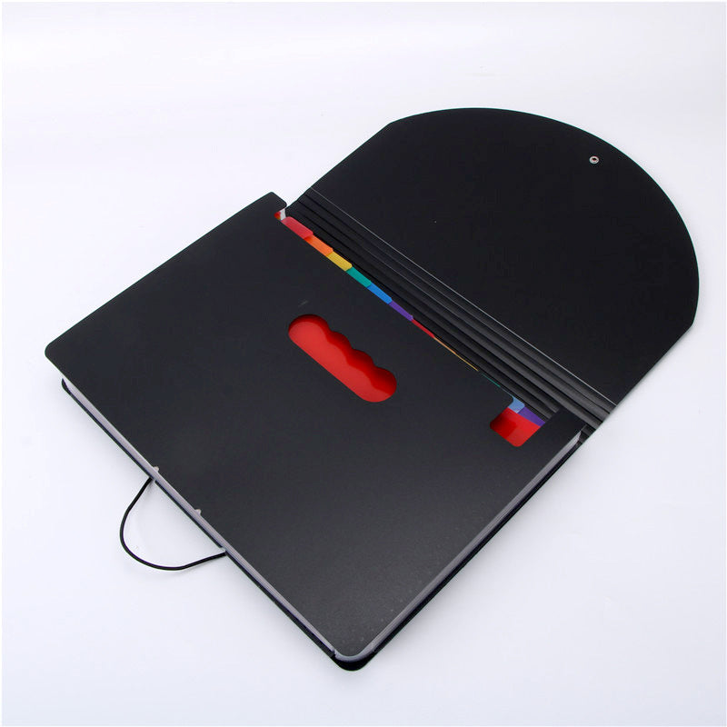 Multi-Layer Color Document Organizer Folder