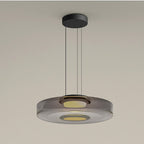 Bauhaus Layered Glass Pendant Light – Modern Ceiling Fixture