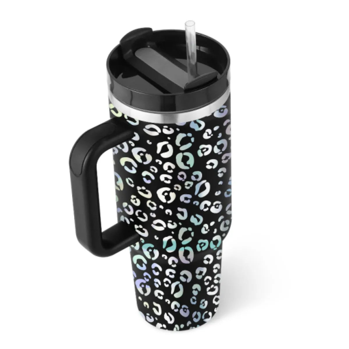 40 oz Stainless Steel Spill-Proof Insulated Tumbler with Straw