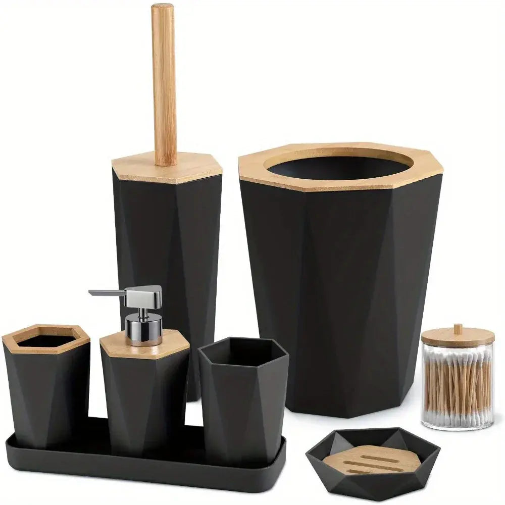 8-Piece Bathroom Accessory Set