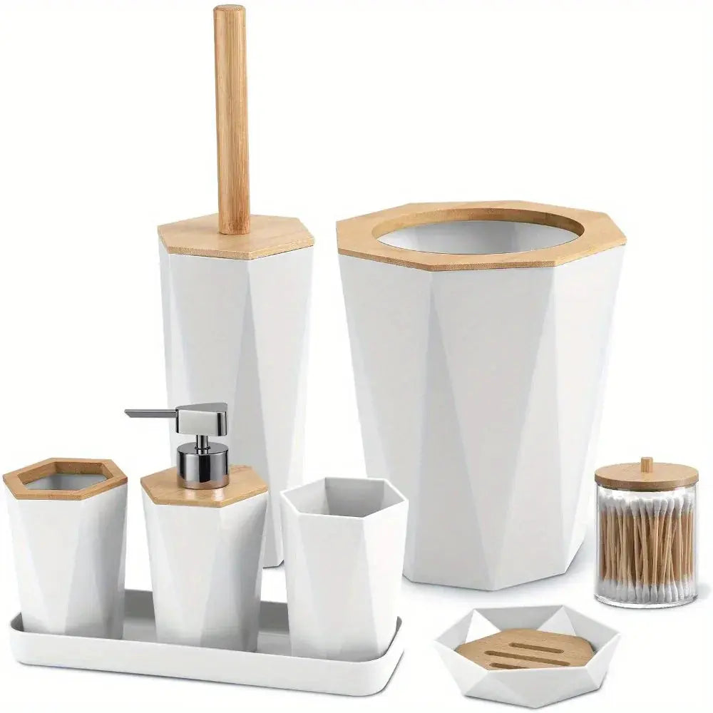 8-Piece Bathroom Accessory Set