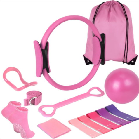 13-Piece Yoga & Pilates Set – Full Body Fitness Kit