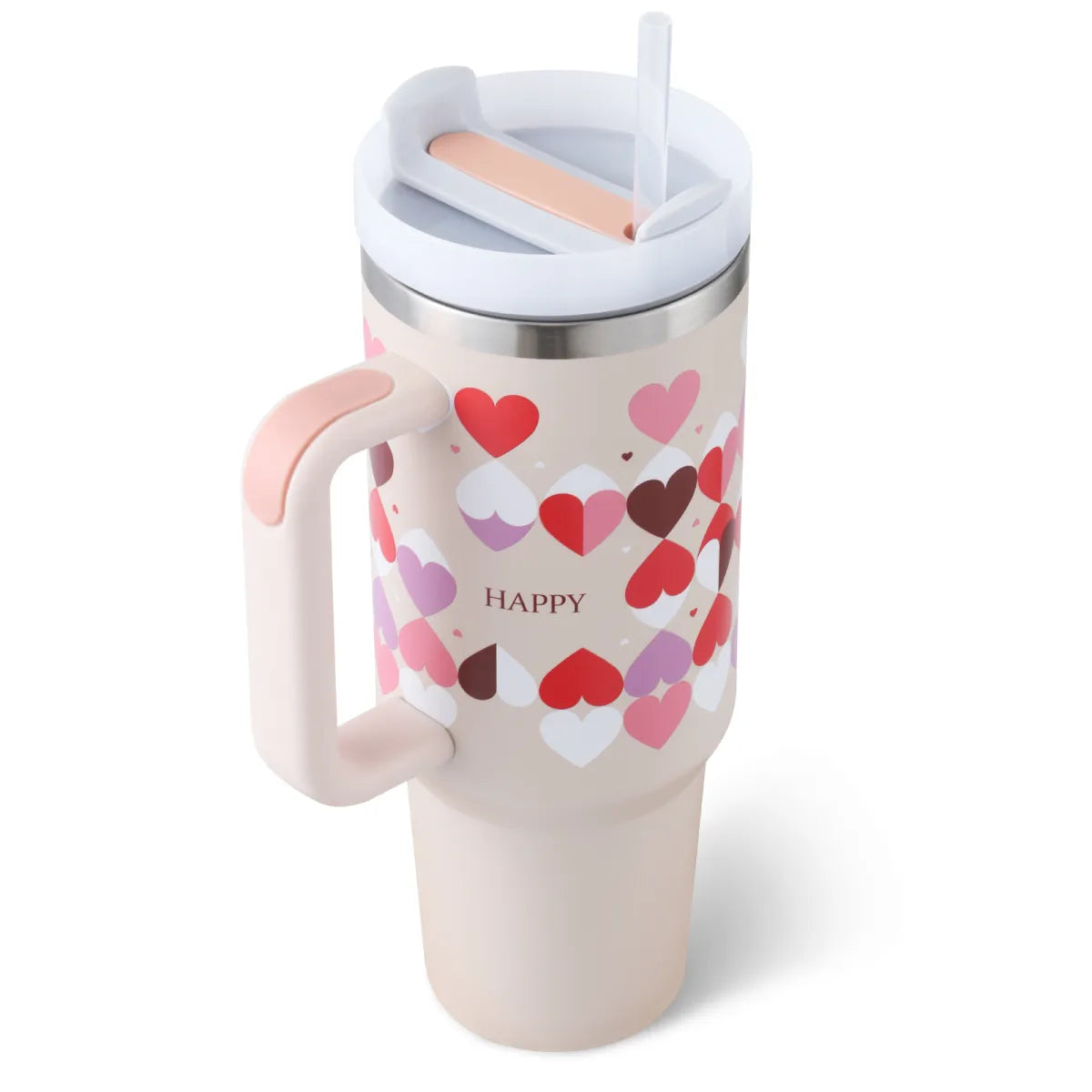 40 oz Stainless Steel Spill-Proof Insulated Tumbler with Straw