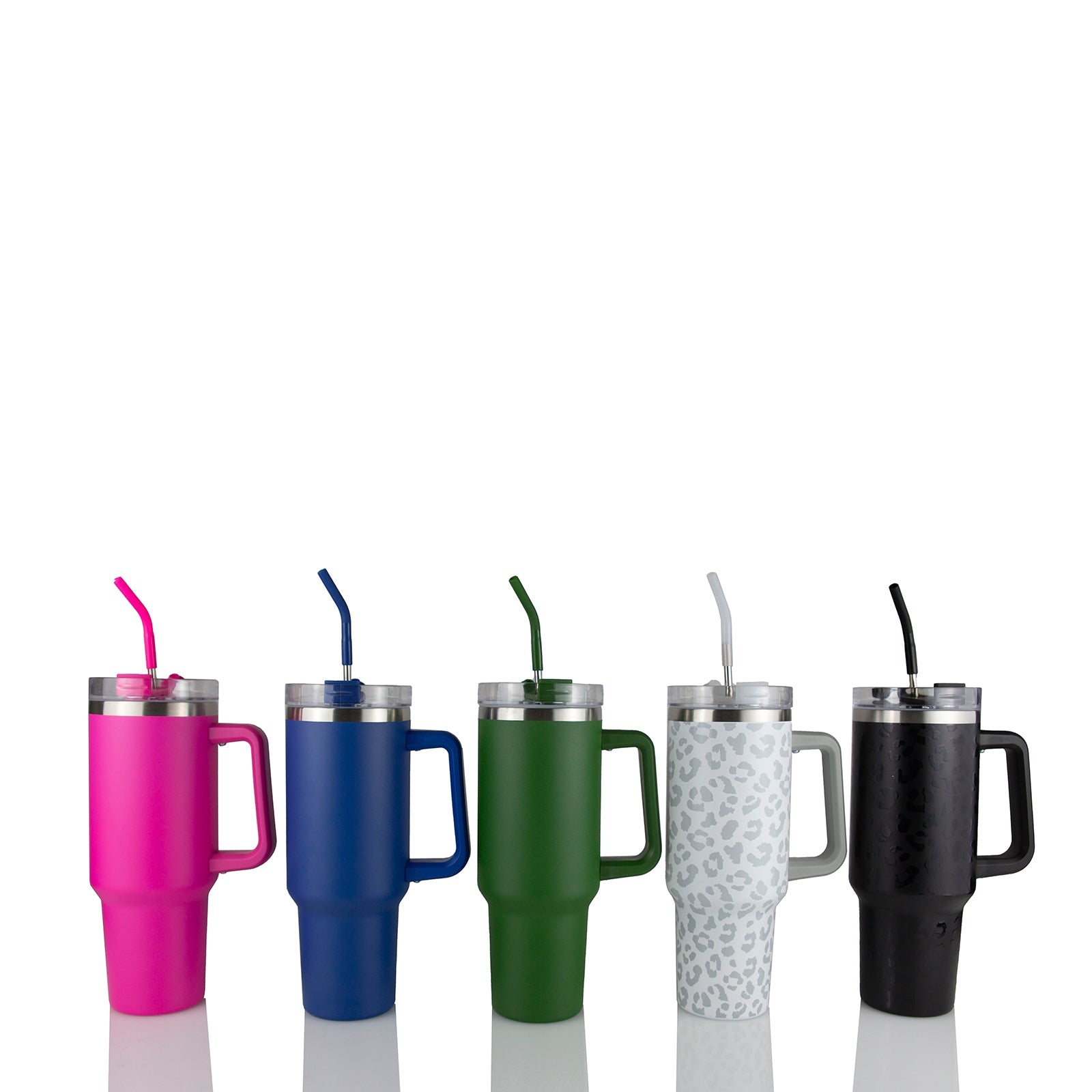 40 oz Powder-Coated Travel Tumbler