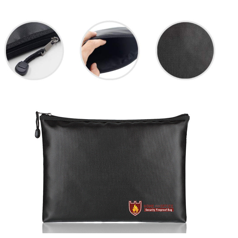 Fireproof & Waterproof Document Storage Envelope Bag