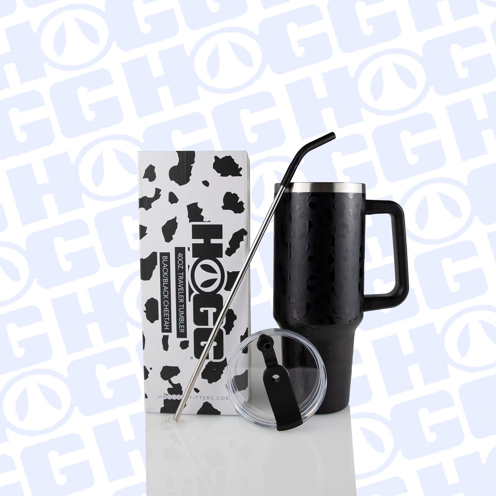 40 oz Powder-Coated Travel Tumbler