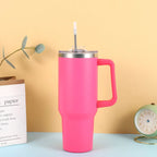 Stainless Steel Vacuum Insulated Tumbler with Lid & Straw