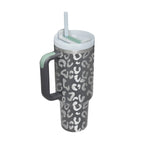 40 oz Stainless Steel Spill-Proof Insulated Tumbler with Straw