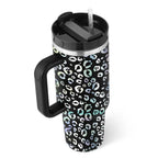 40 oz Stainless Steel Spill-Proof Insulated Tumbler with Straw