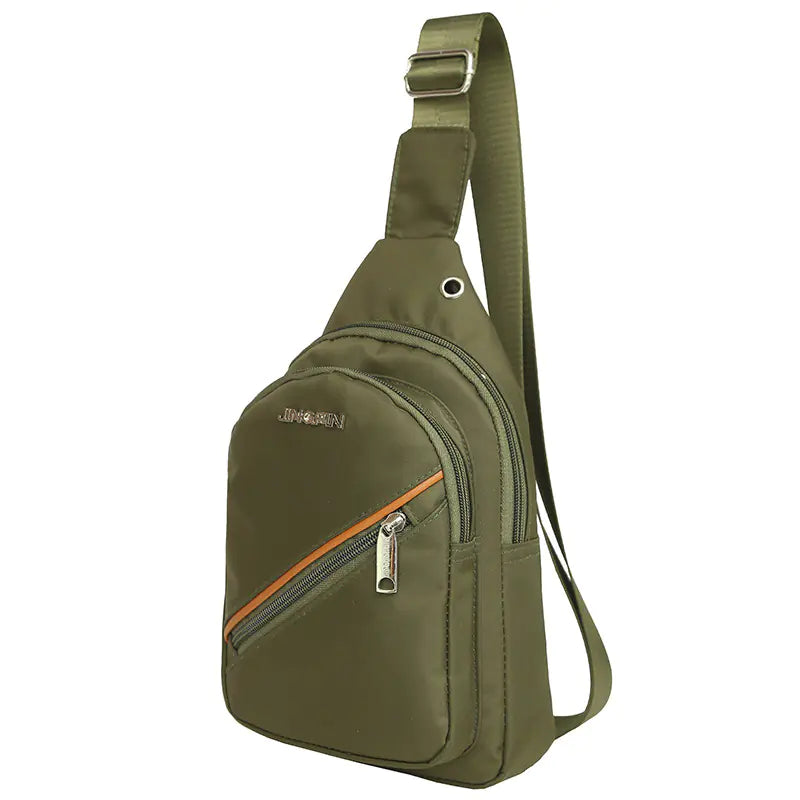 Waterproof Nylon Crossbody Chest Bag