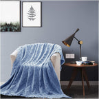 Kasentex 100% Cotton Knitted Throw Blanket