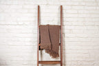 Kasentex 100% Cotton Knitted Throw Blanket