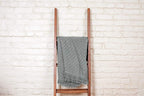 Kasentex 100% Cotton Knitted Throw Blanket