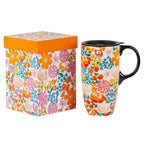Ceramic Coffee Mug with Lid – Topadorn (17 oz)