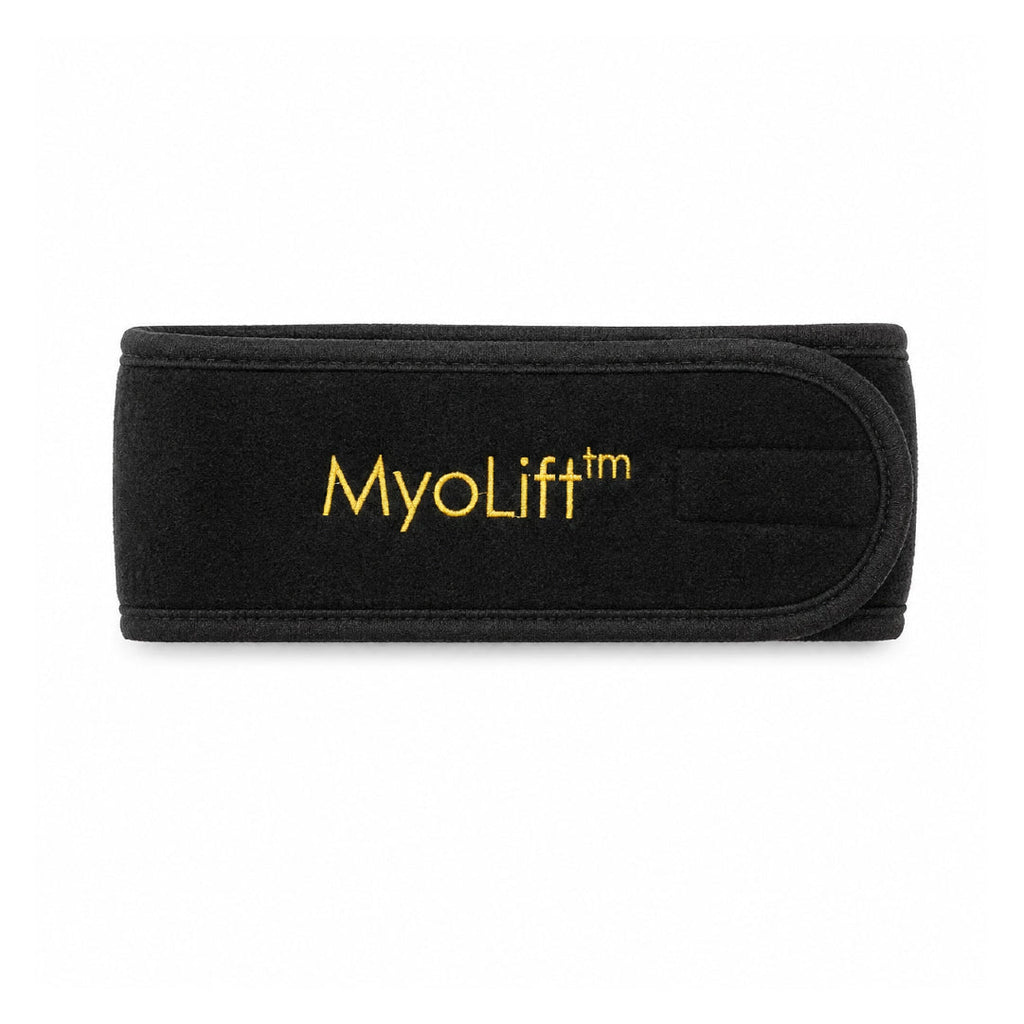 Adjustable Spa Facial Headband – Black