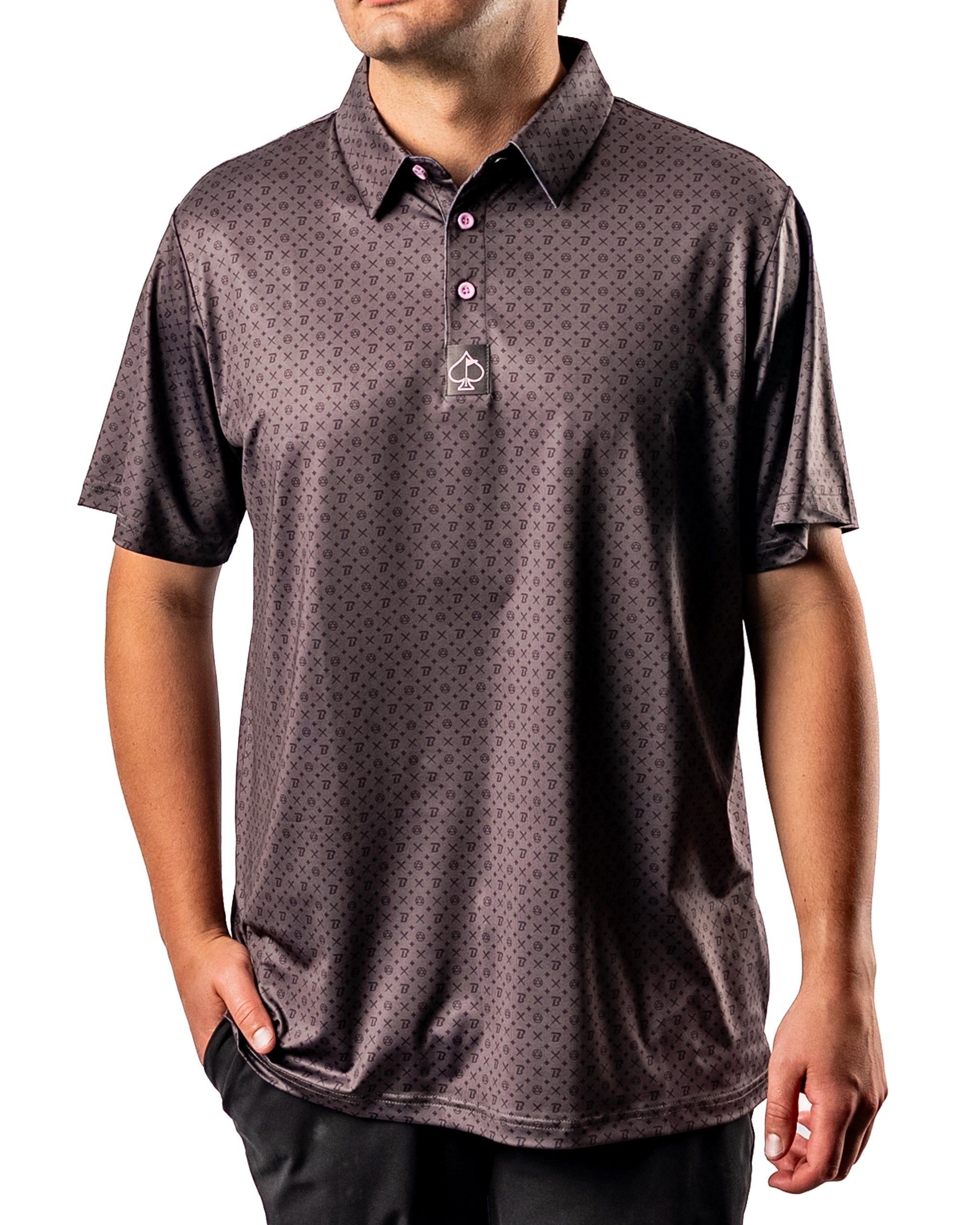 Men’s Pins & Aces x Blazy Susan Performance Polo