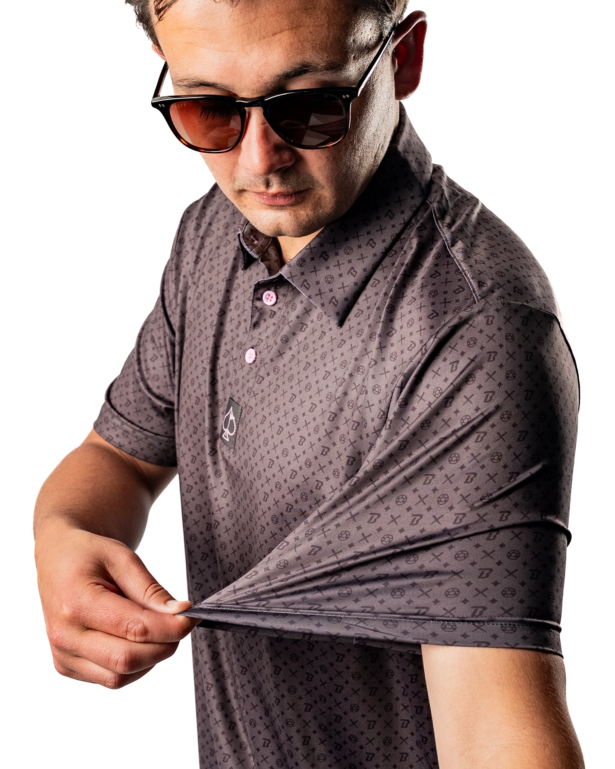 Men’s Pins & Aces x Blazy Susan Performance Polo