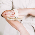 Dry Body Brush – Natural Bristle Exfoliating Brush