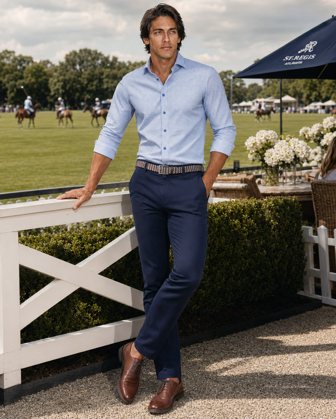 Men’s High-Five Tech Pants – Navy