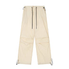Men’s Wrinkled Drawstring Cargo Pants