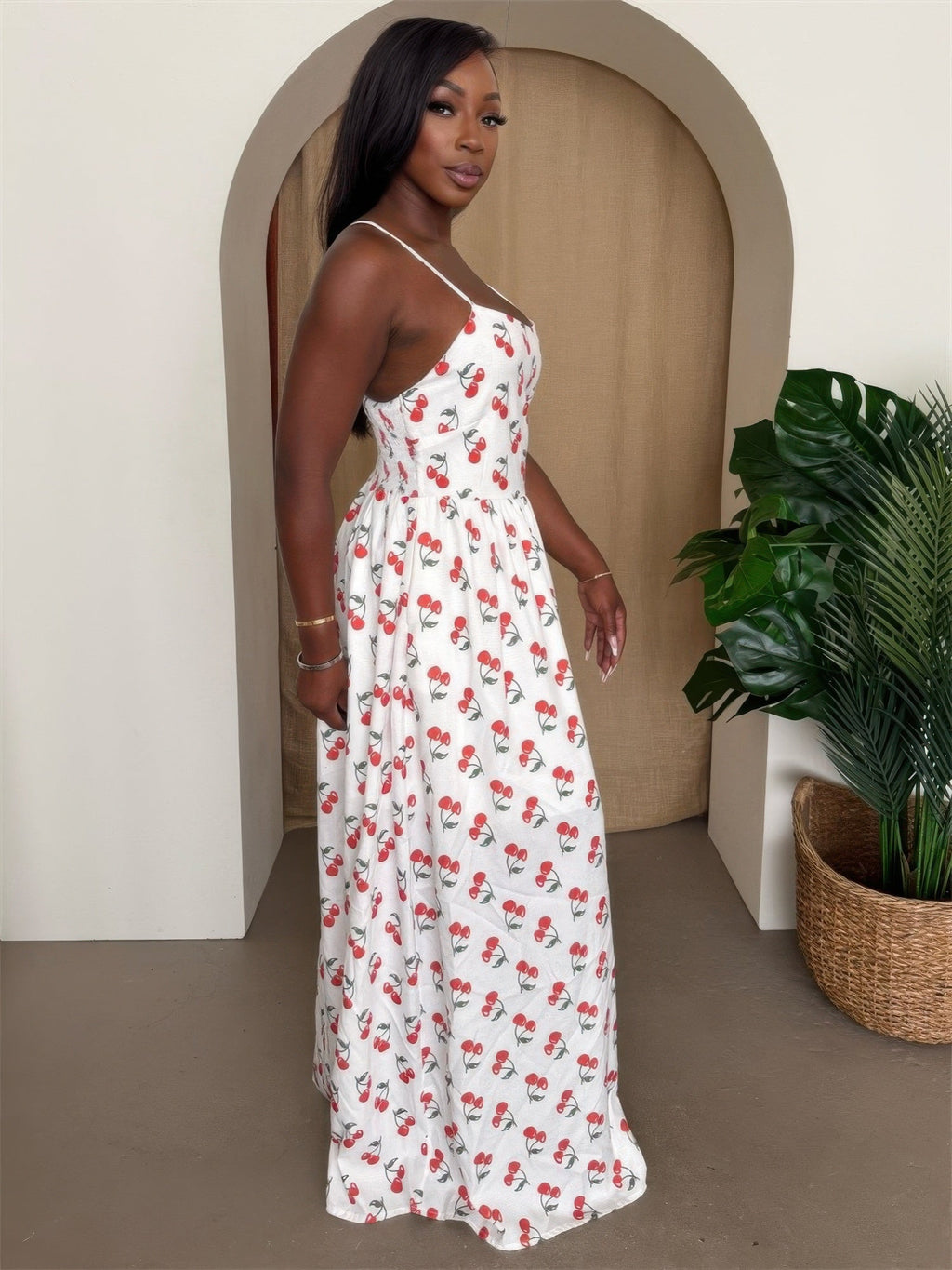 Women’s Printed Resort Maxi Dress