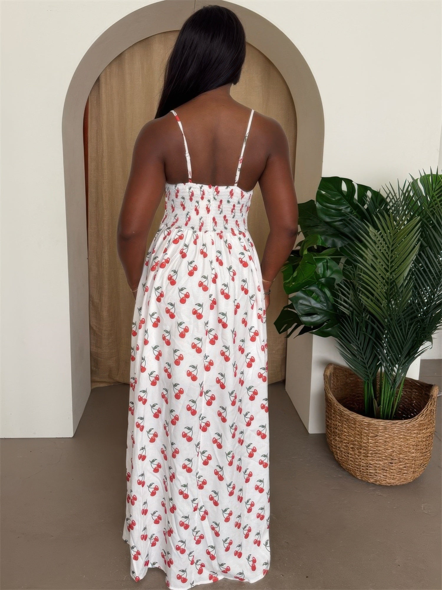 Women’s Printed Resort Maxi Dress