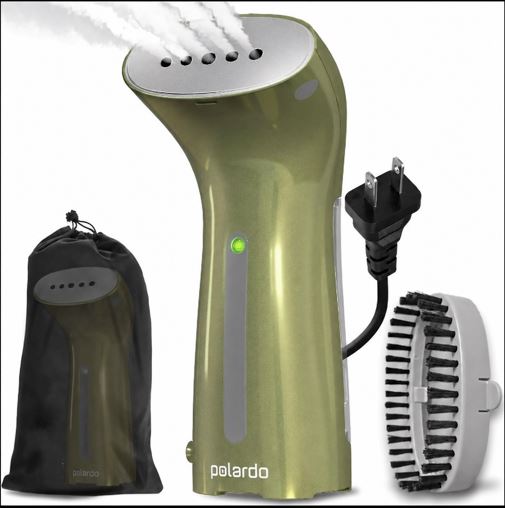 Portable Handheld Garment Steamer – Khaki, 120V