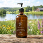 Organic Cold-Pressed Castor Oil – 8 oz or 16 oz