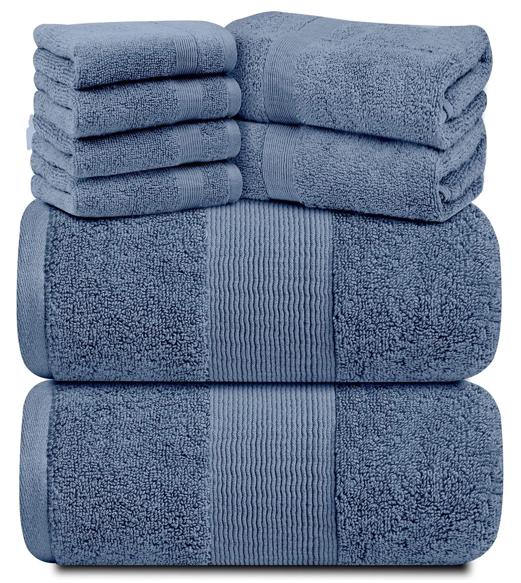 Resort Collection 8-Piece Cotton Towel Set